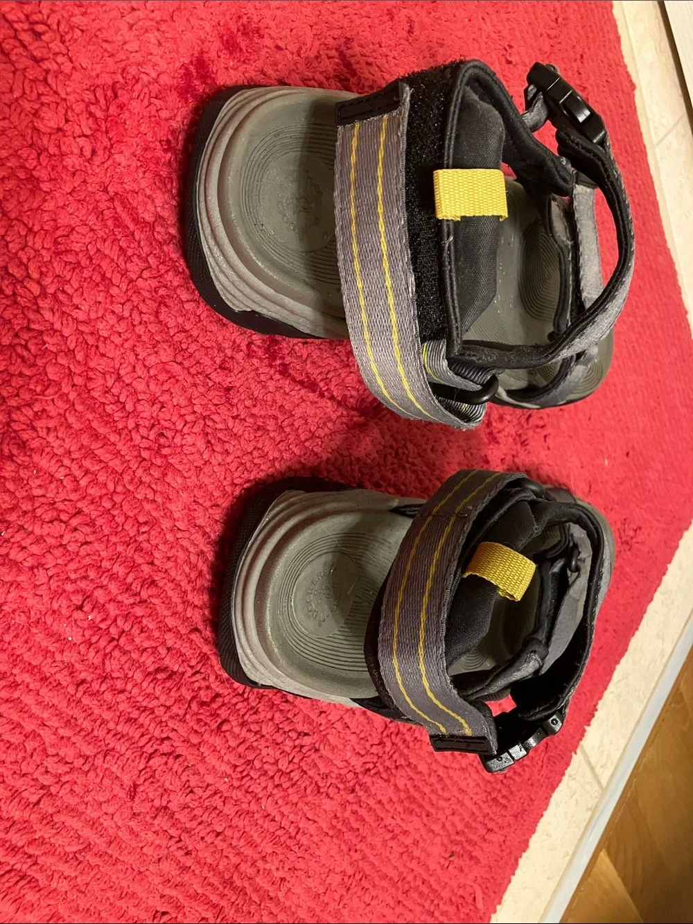 Dockers Black and Gray Men's Sport Sandals
